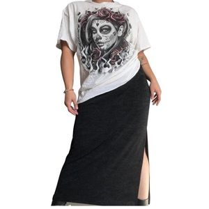 Sugar skull graphic t-shirt by DOM